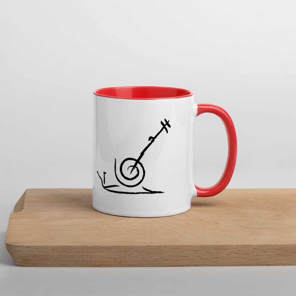 Logo & Text Mug - Coloured