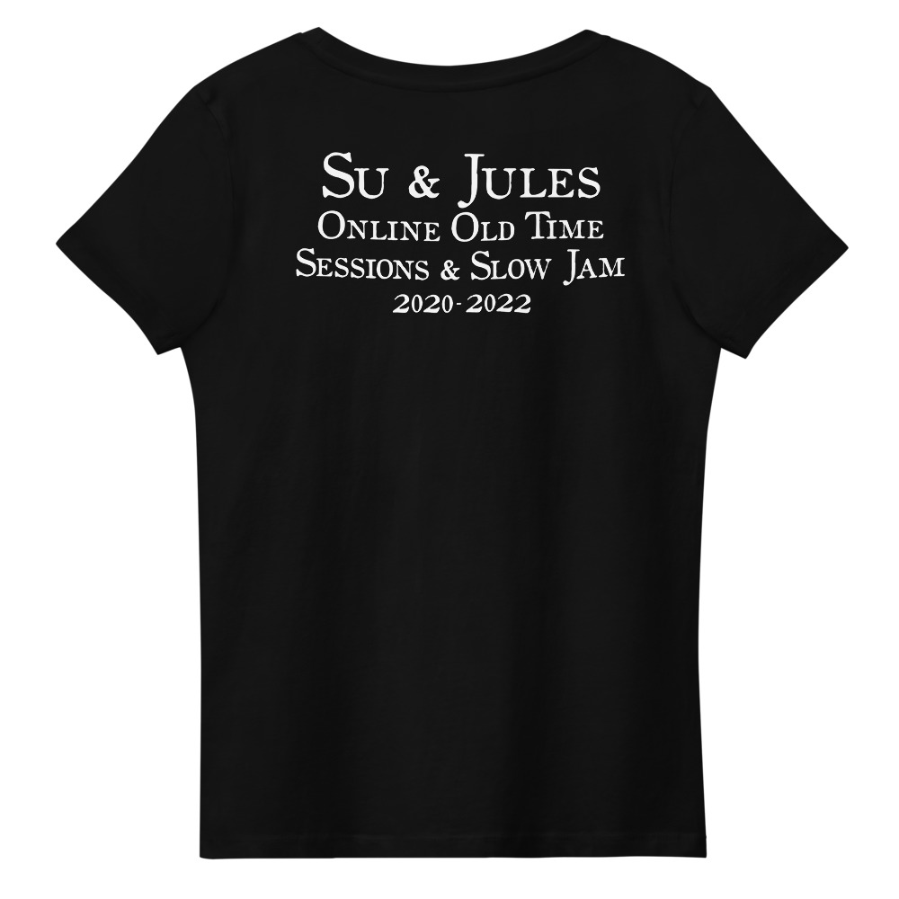 Women's Fitted Eco - White Graphics - Image 2