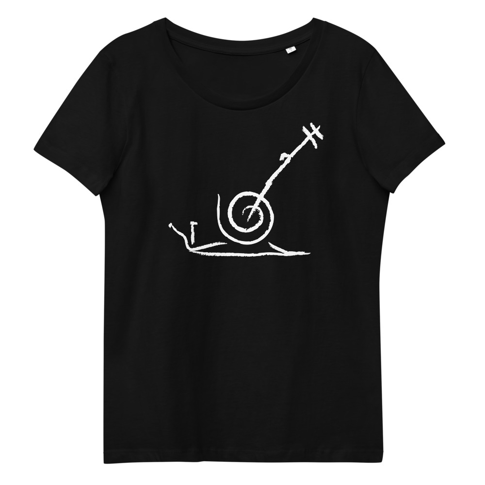 Women's Fitted Eco - White Graphics